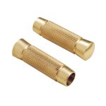 Customized CNC Wire EDM Brass and Copper Turned Part Circular Shaft with Machining and Threading CNC Lathe and Milling Services