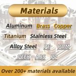 High Precision Custom Machined Metal Parts Anodized Aluminum Alloy Titanium Components Turning Polishing Cnc Machining Services