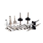 Processing Turning Milling Stamping Anodic Oxidation Drilling Wire CNC Lathe Machining Aluminum Customized Logo Micro Machining